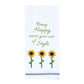 Park Designs Being Happy Dishtowel - Set of 6