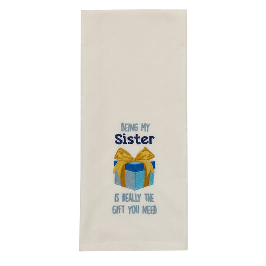 Park Designs Being My Sister Dishtowel - Set of 6