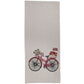 Park Designs Bicycle With Flag Dishtowel - Set of 6
