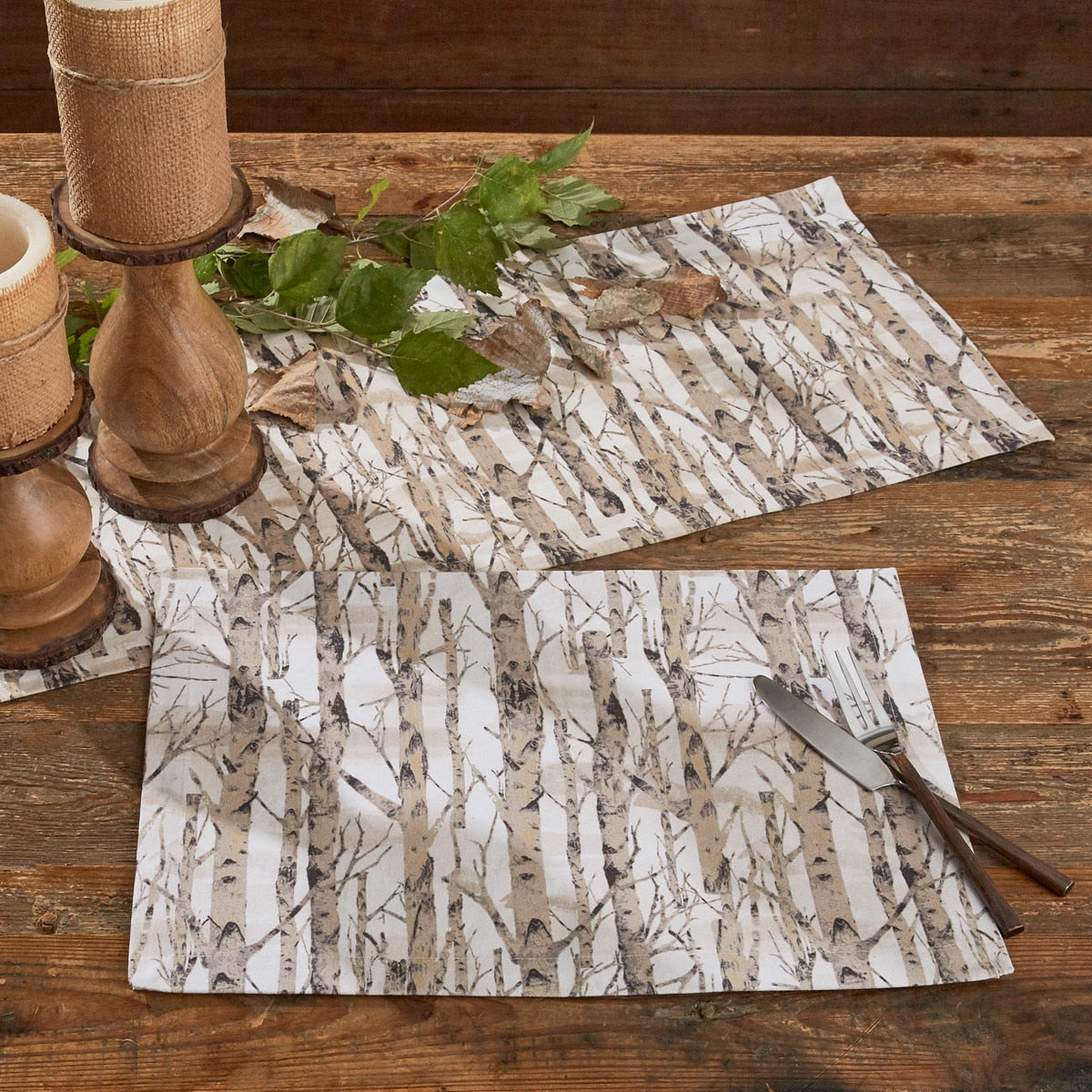 Park Designs Birch Forest Placemat - Set of 4
