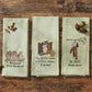 Park Designs Bird Feeder's Still Empty Embroidered Dishtowel - Set of 2