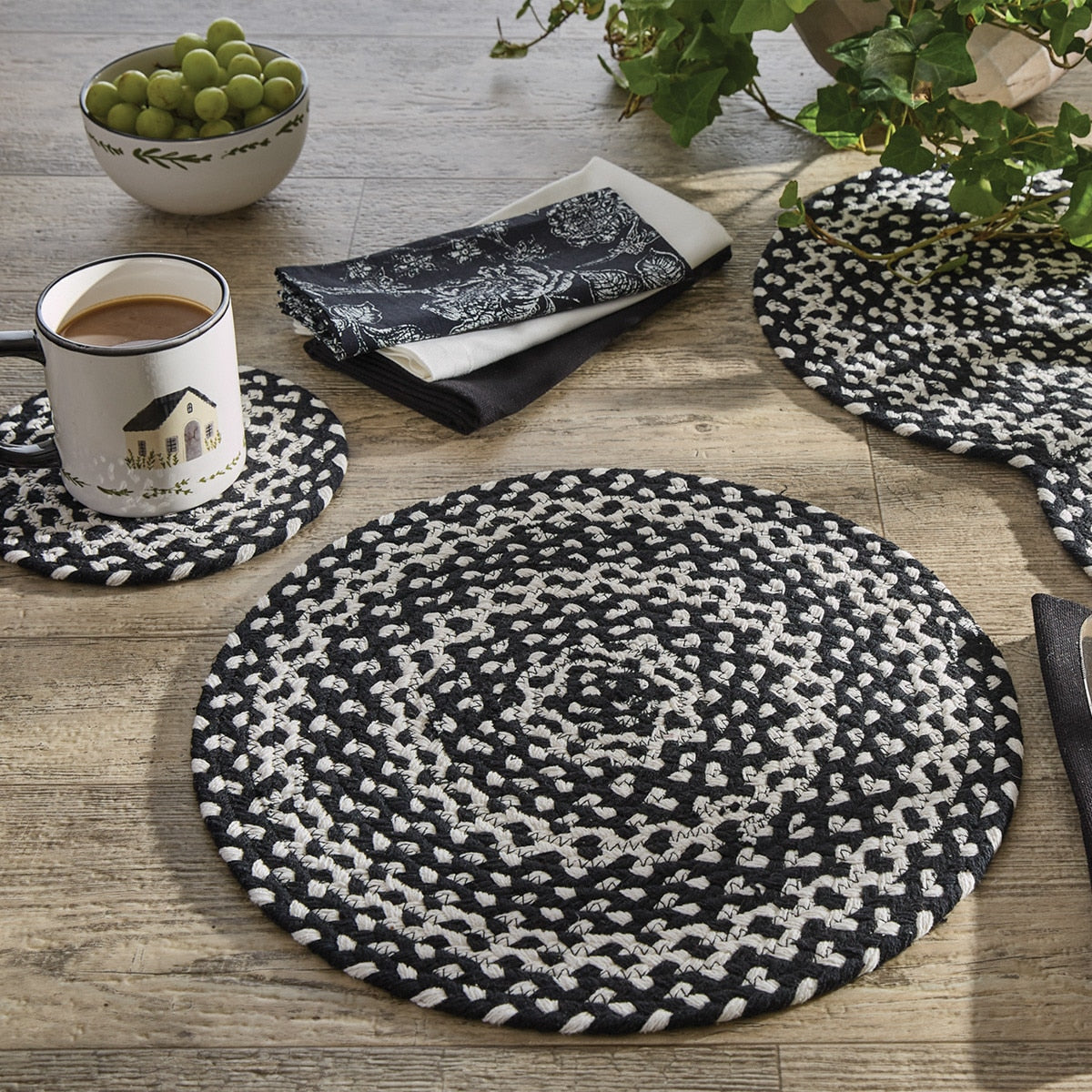 Park Designs Blacksburg Braided Placemat - Set of 12
