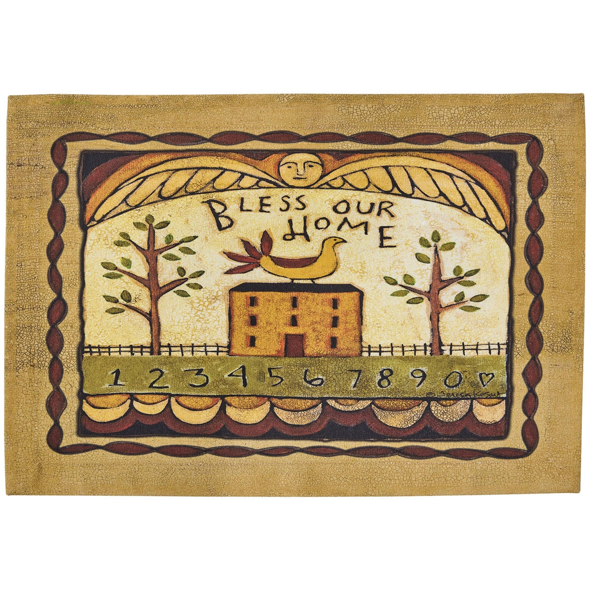 Park Designs Bless Our Home Placemat - Set of 12