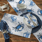 Park Designs Blue Crab Napkin - Set of 12