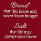 Park Designs Bread Salt Wine Dishtowel - Set of 6