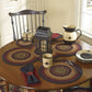 Park Designs CFolk Art Braided Round Placemat - Set of 6