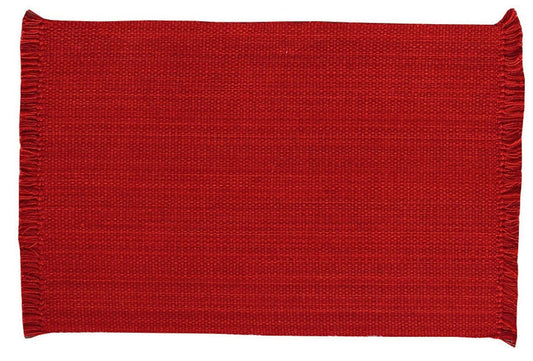 Park Designs Casual Classics Placemat Red - Set of 4