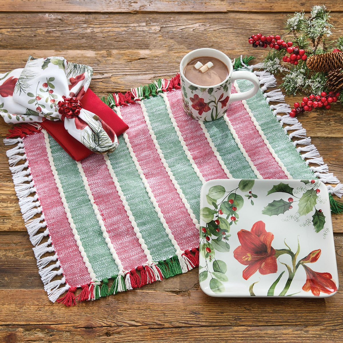 Park Designs Celebration Stripe Placemat - Set of 12