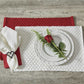 Park Designs Chadwick Placemat Cream - Set of 4
