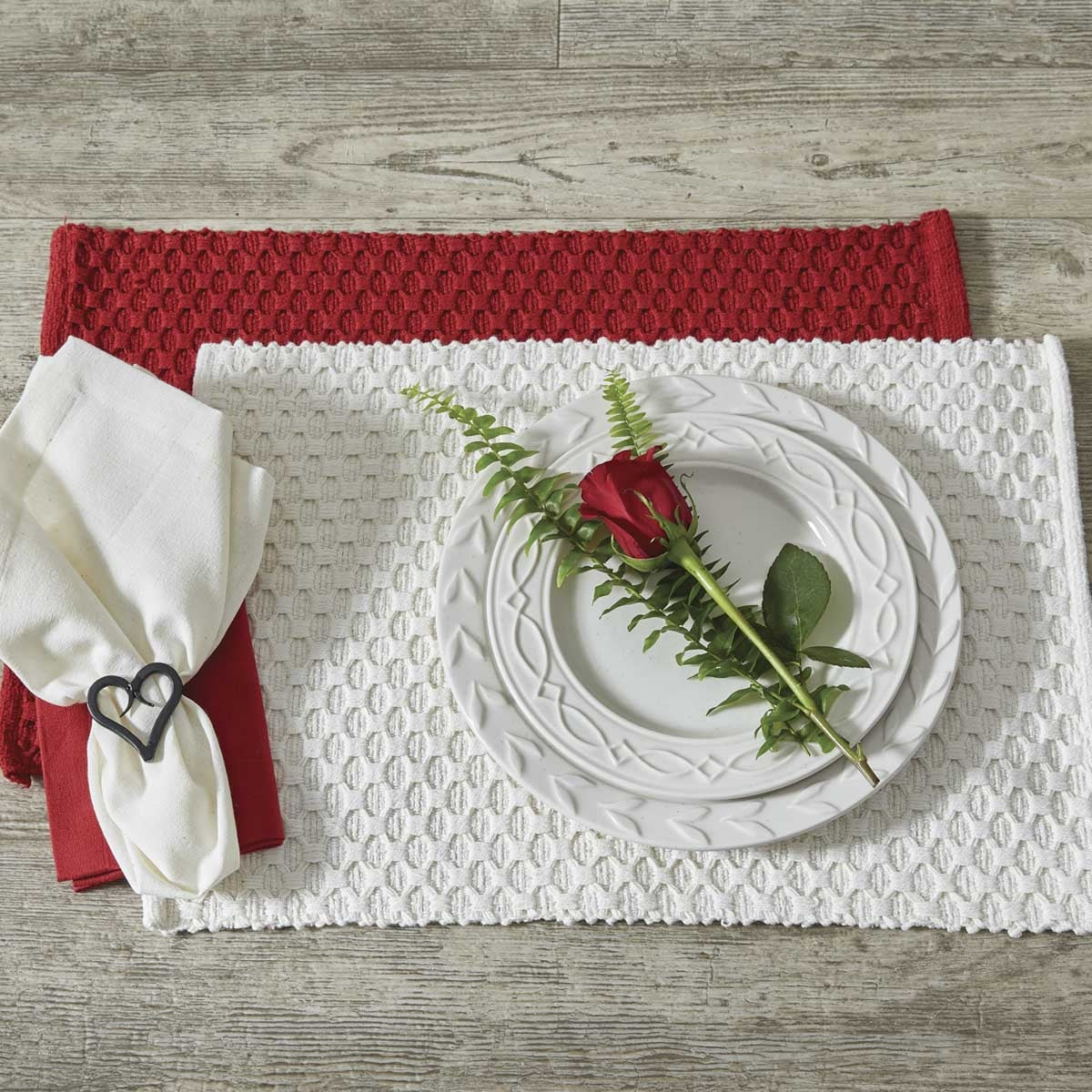 Park Designs Chadwick Placemat Cream - Set of 4