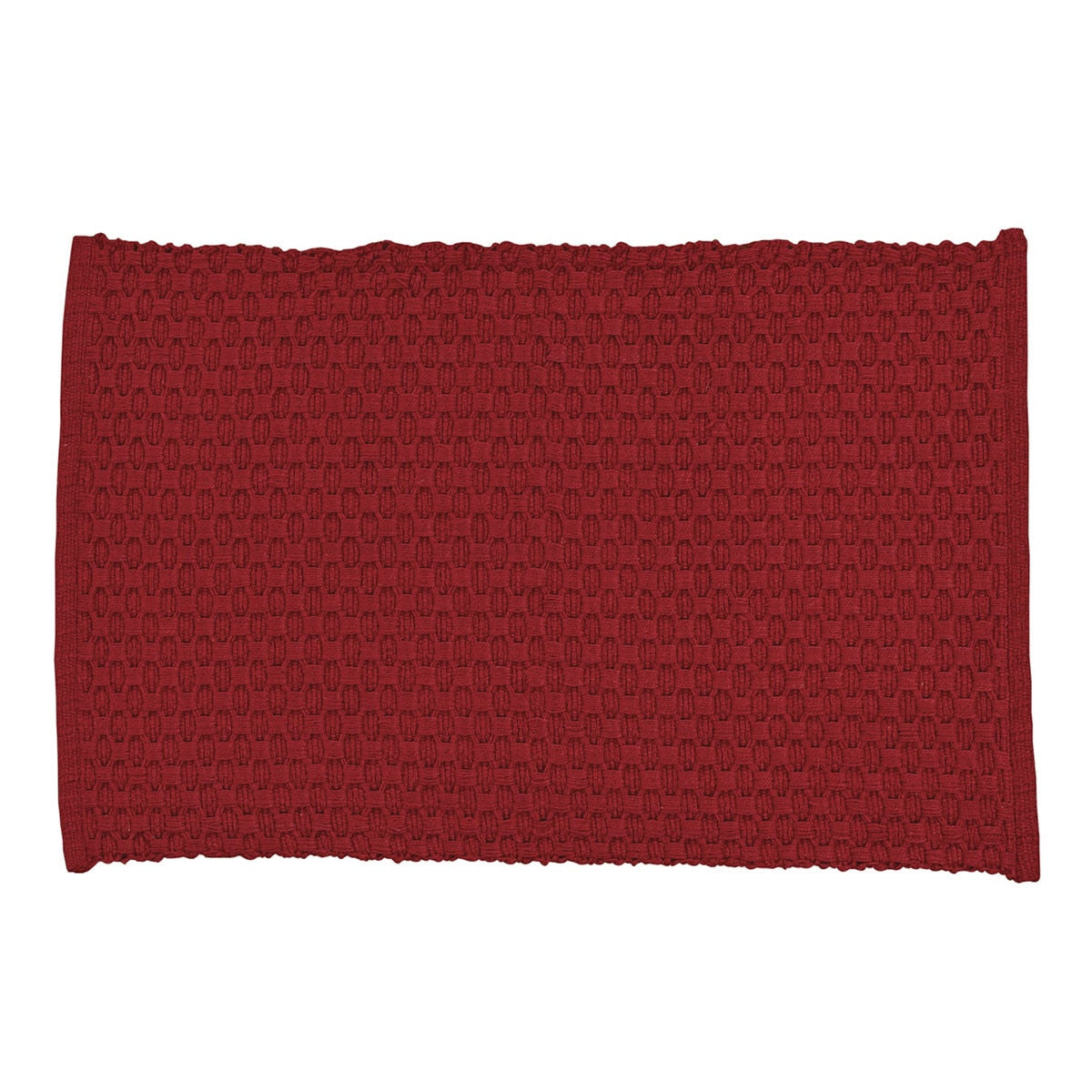 Park Designs Chadwick Placemat Red - Set of 4