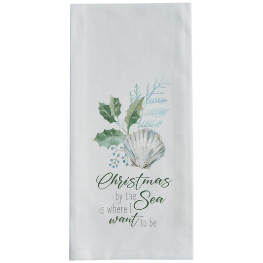 Park Designs Christmas By The Sea Dishtowel - Set of 6