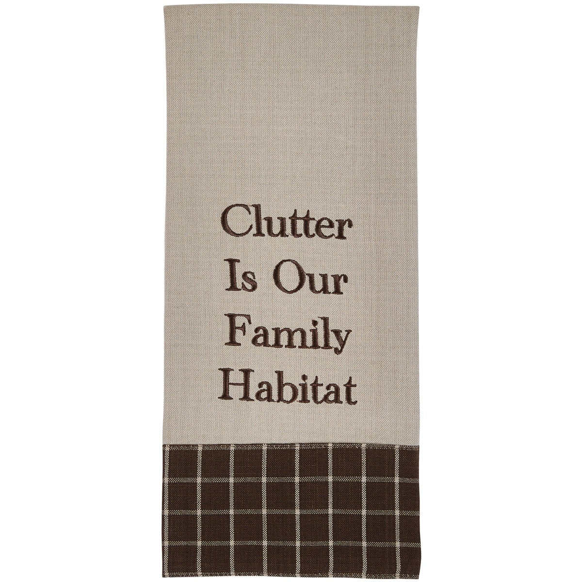 Park Designs Clutter Is Our Family Dishtowel - Set of 6