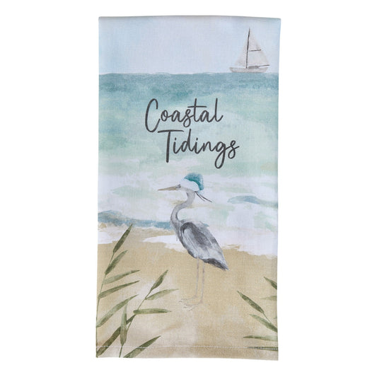 Park Designs Coastal Tidings Dishtowel - Set of 6