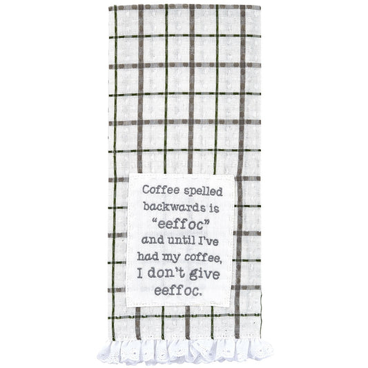 Park Designs Coffee Dishtowel - Set of 2