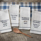 Park Designs Perfect Chaos Sentiment Dishtowel - Set of 2