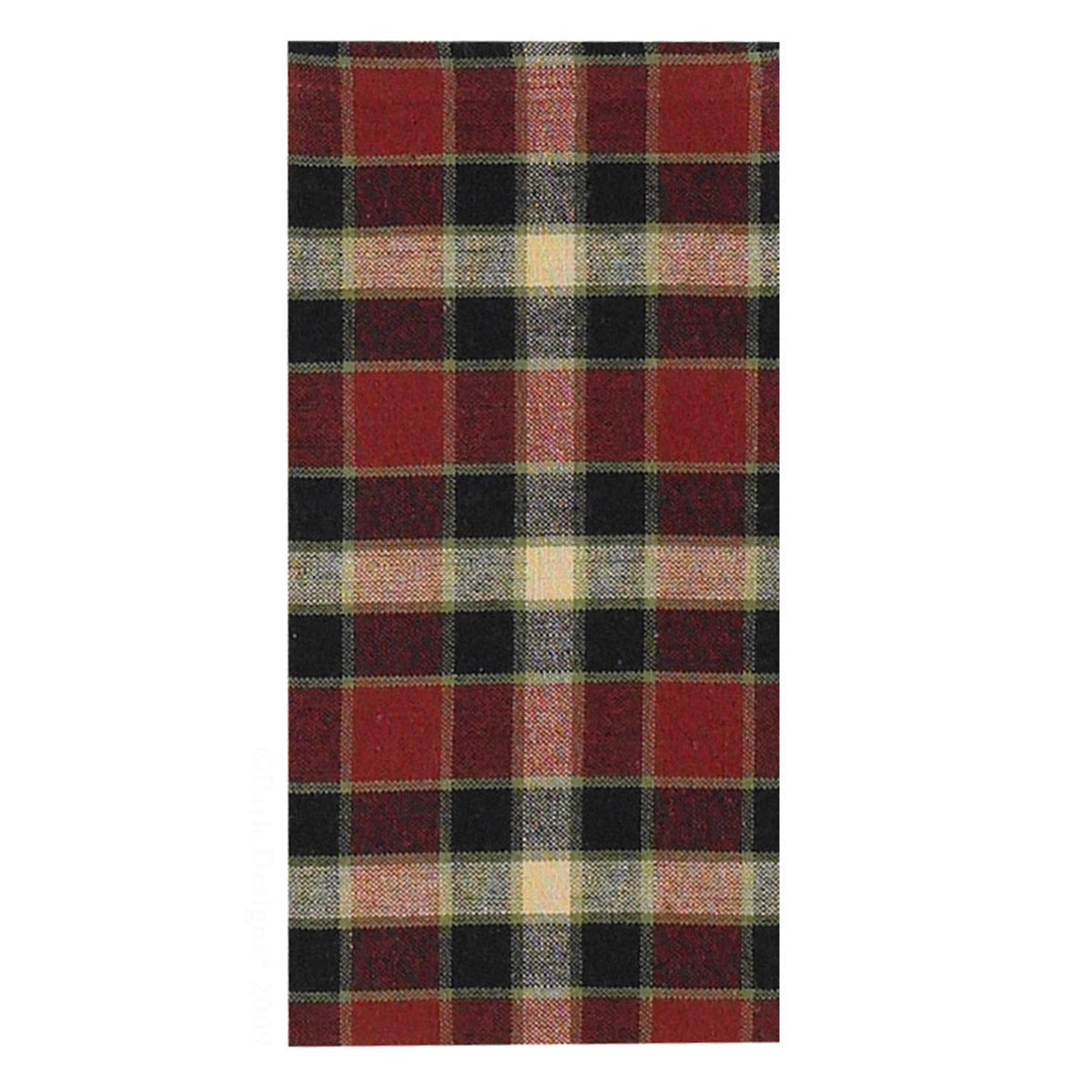 Park Designs Concord Black Bear Napkin - Set of 4