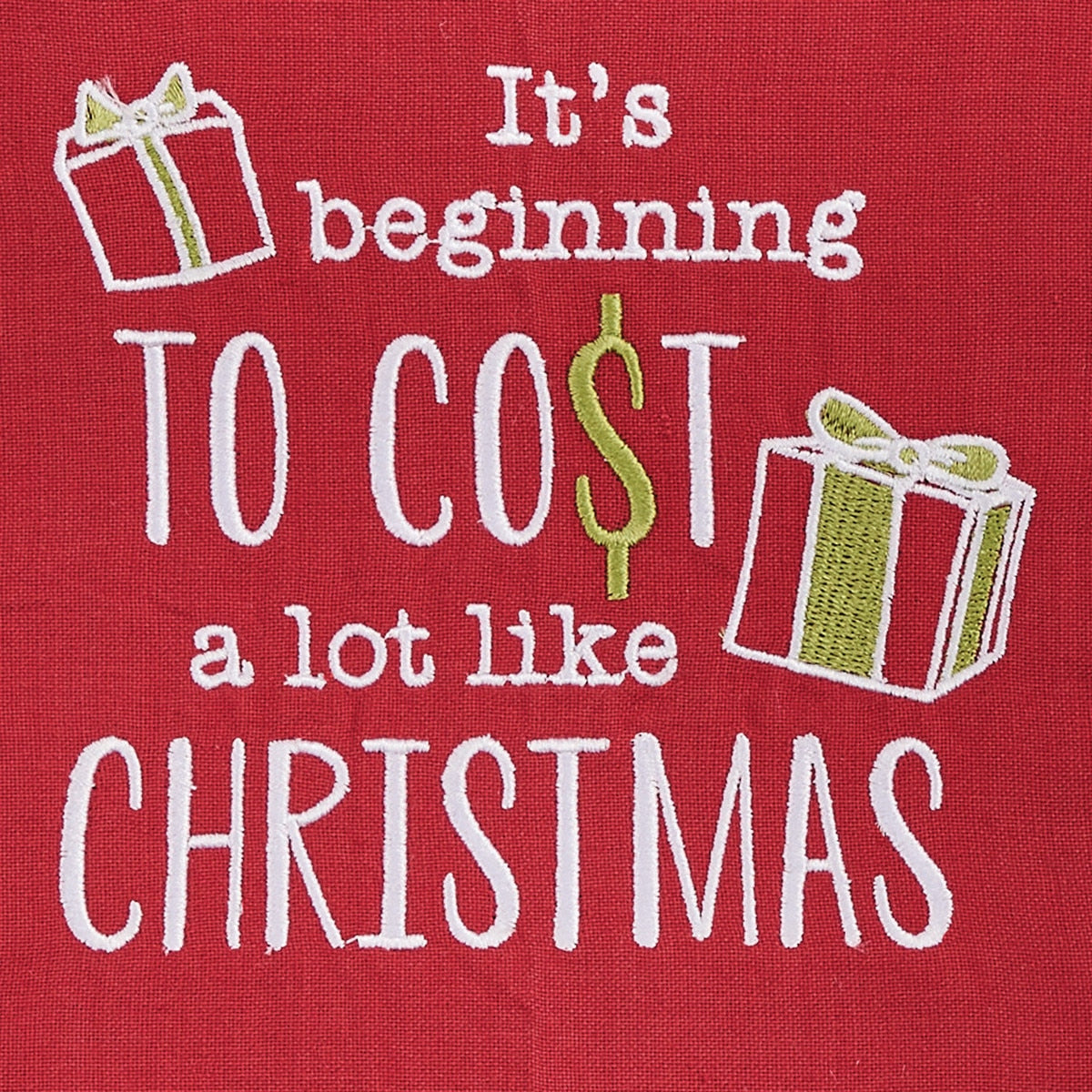 Park Designs Cost A Lot Like Christmas Dishtowel - Set of 6