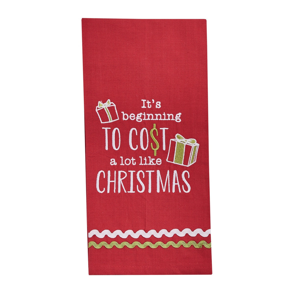 Park Designs Cost A Lot Like Christmas Dishtowel - Set of 6