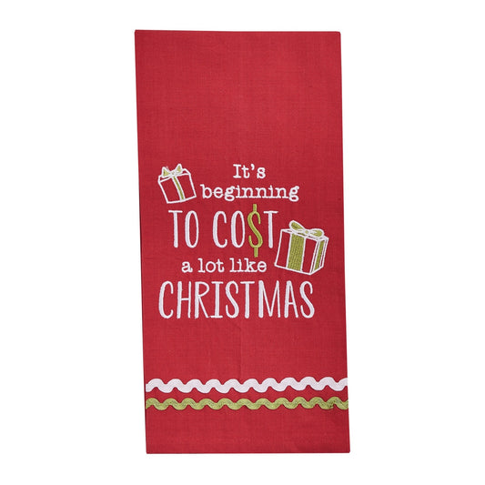 Park Designs Cost A Lot Like Christmas Dishtowel - Set of 6