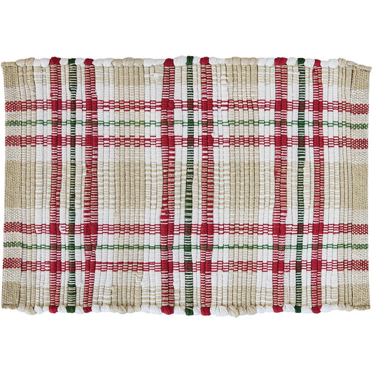 Park Designs Cozy Christmas Chindi Placemat - Set of 12