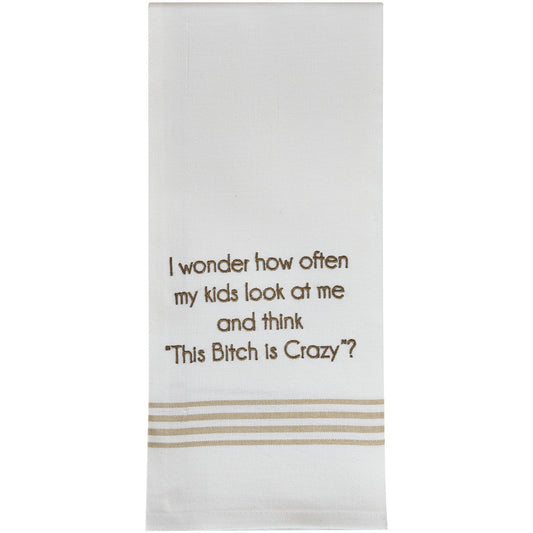 Park Designs Crazy Dishtowel - Set of 6