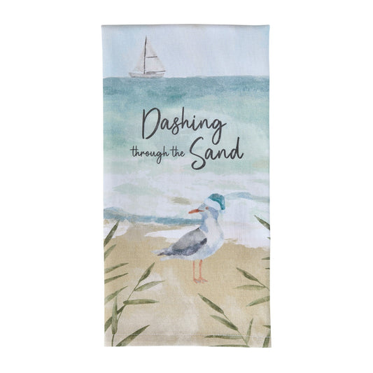 Park Designs Dashing Through The Sand Dishtowel - Set of 6