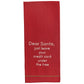 Park Designs Dear Santa Leave Card Sentiment Dishtowel - Set of 2