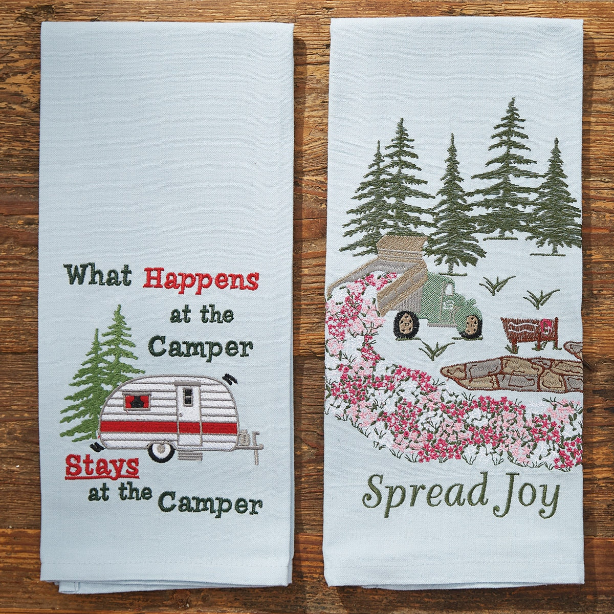 Park Designs Dept. Of Transportation Dishtowel - Set of 2