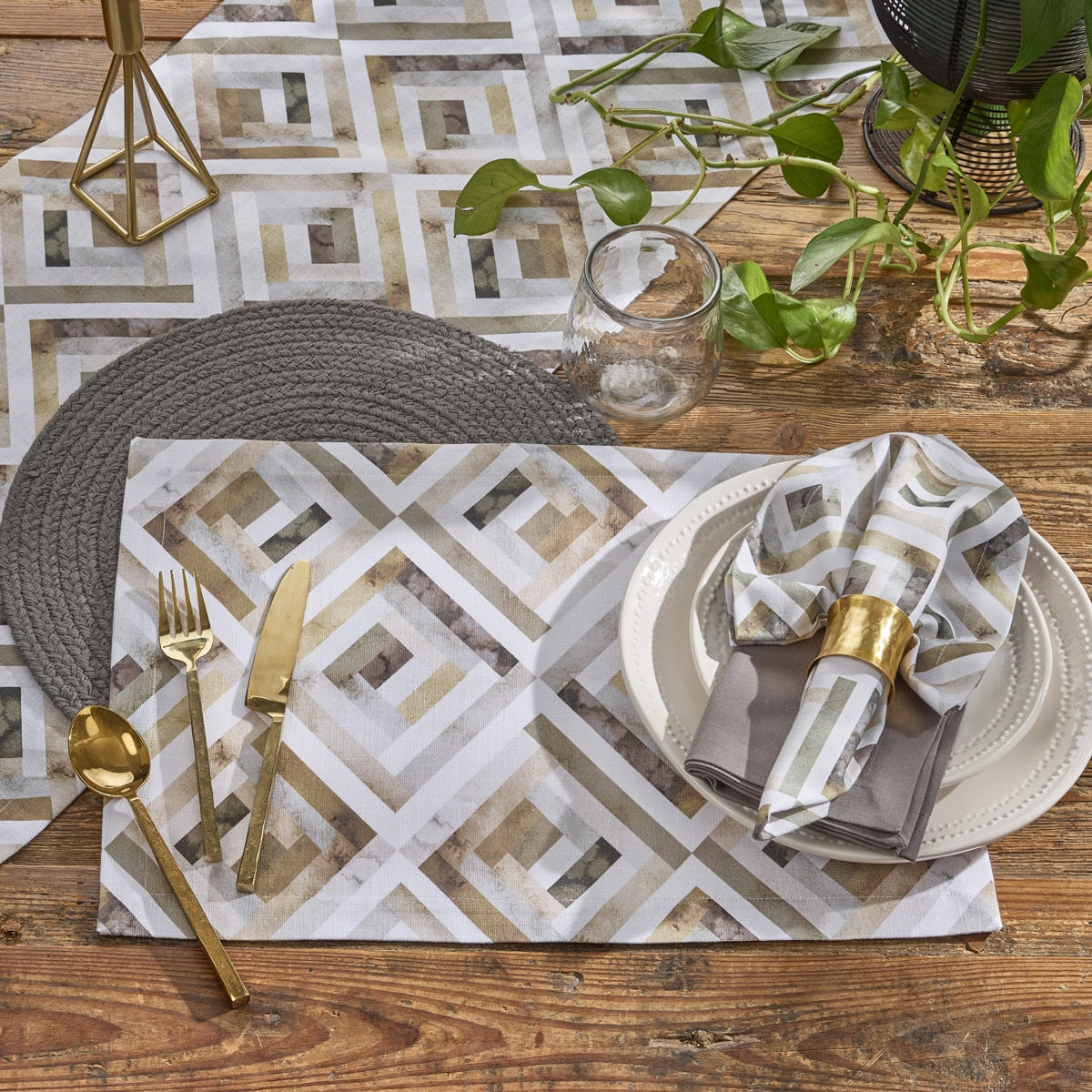 Park Designs Dimensions Napkin - Set of 12