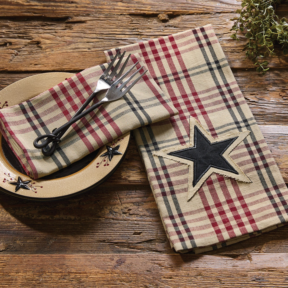 Park Designs Dorset Decorative Dishtowel - Set of 6