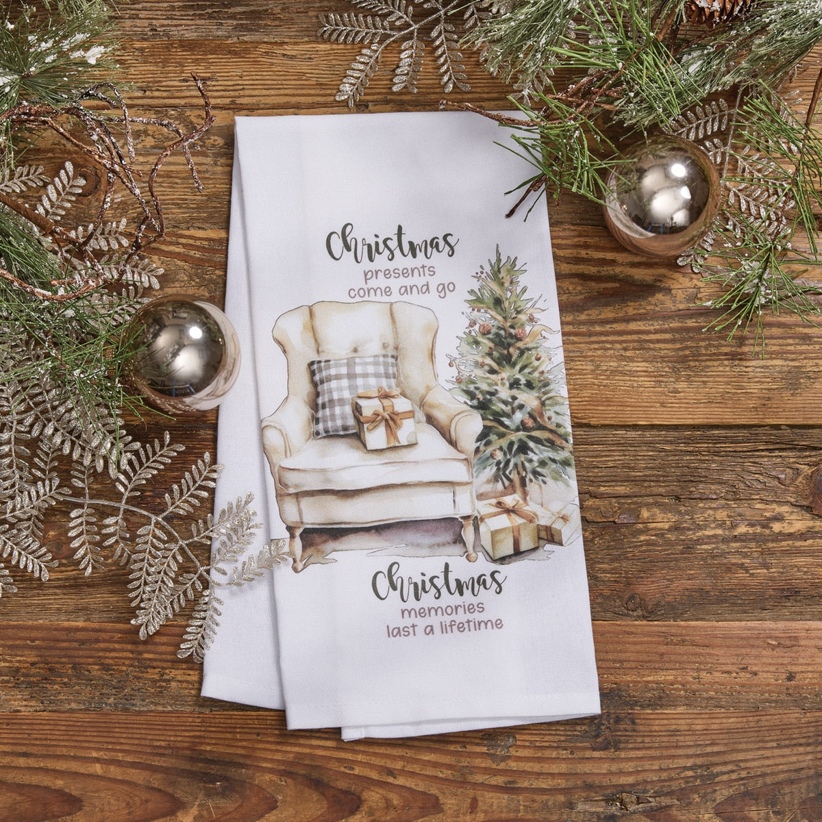 Park Designs Down Home Holiday Decorative Dishtowel - Set of 6