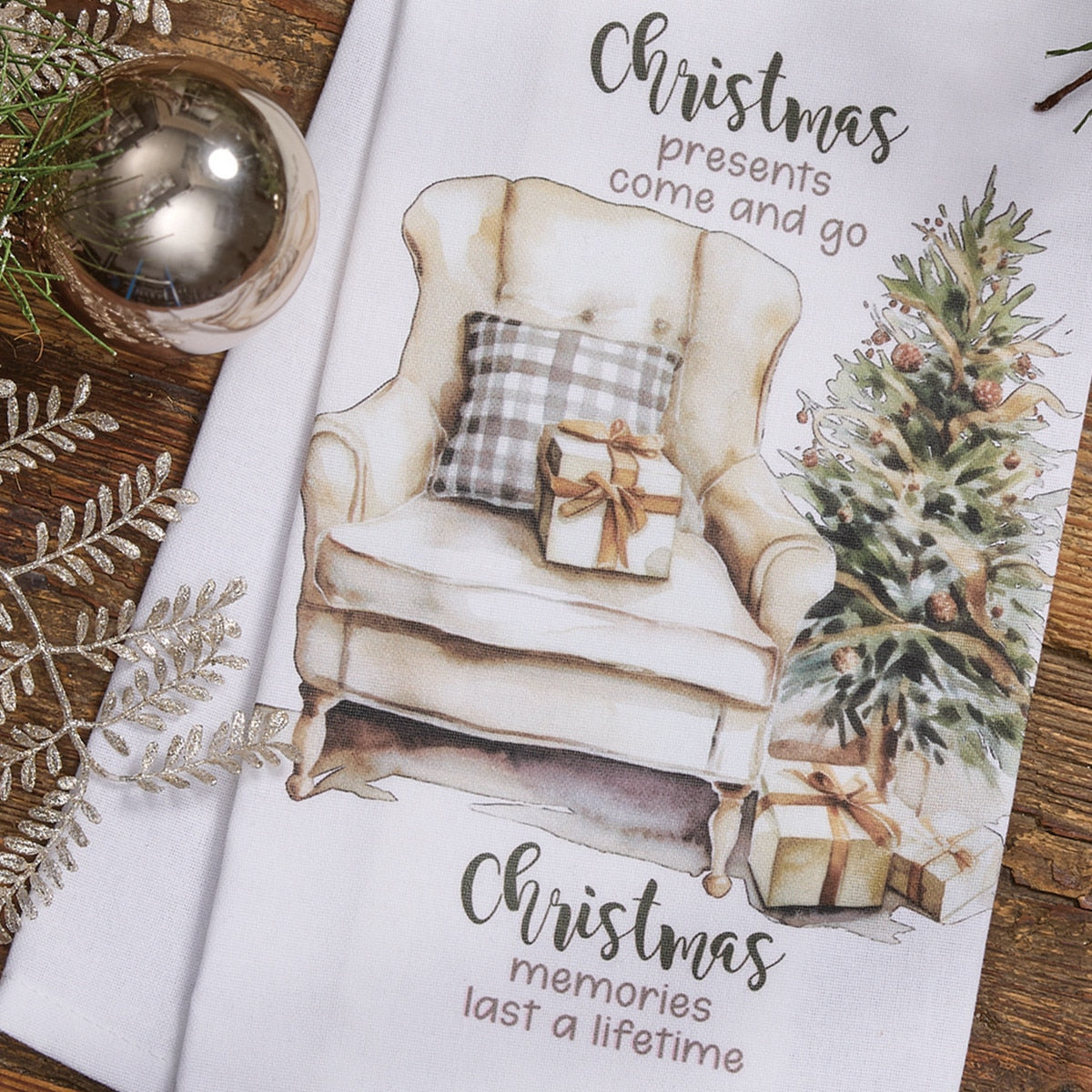 Park Designs Down Home Holiday Decorative Dishtowel - Set of 6