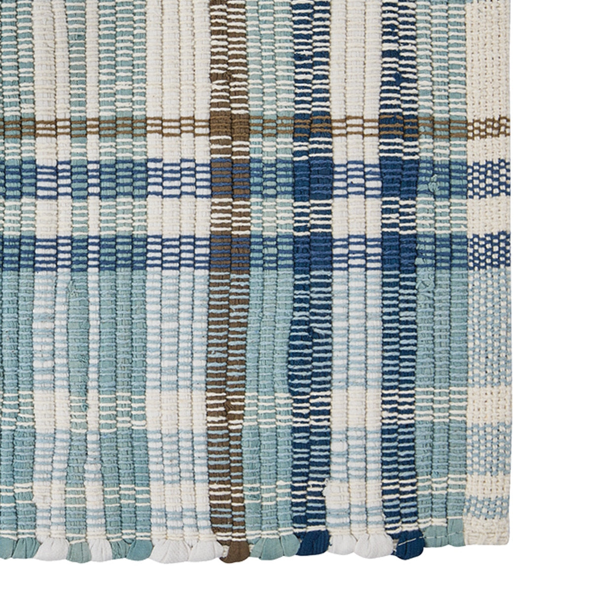 Park Designs Driftwood Plaid Chindi Placemat - Set of 12