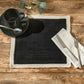 Park Designs Dune Placemat Black - Set of 12