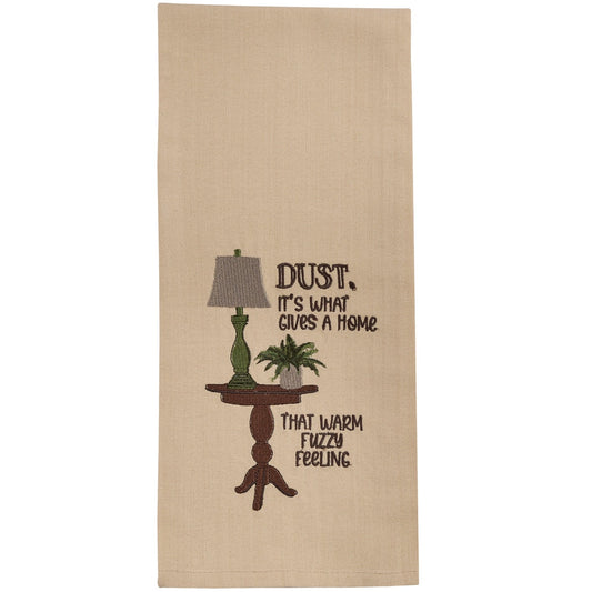 Park Designs Dust Embroidered Dishtowel - Set of 6