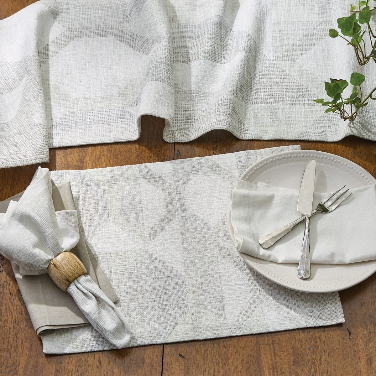 Park Designs Echo Print Napkin - Set of 12