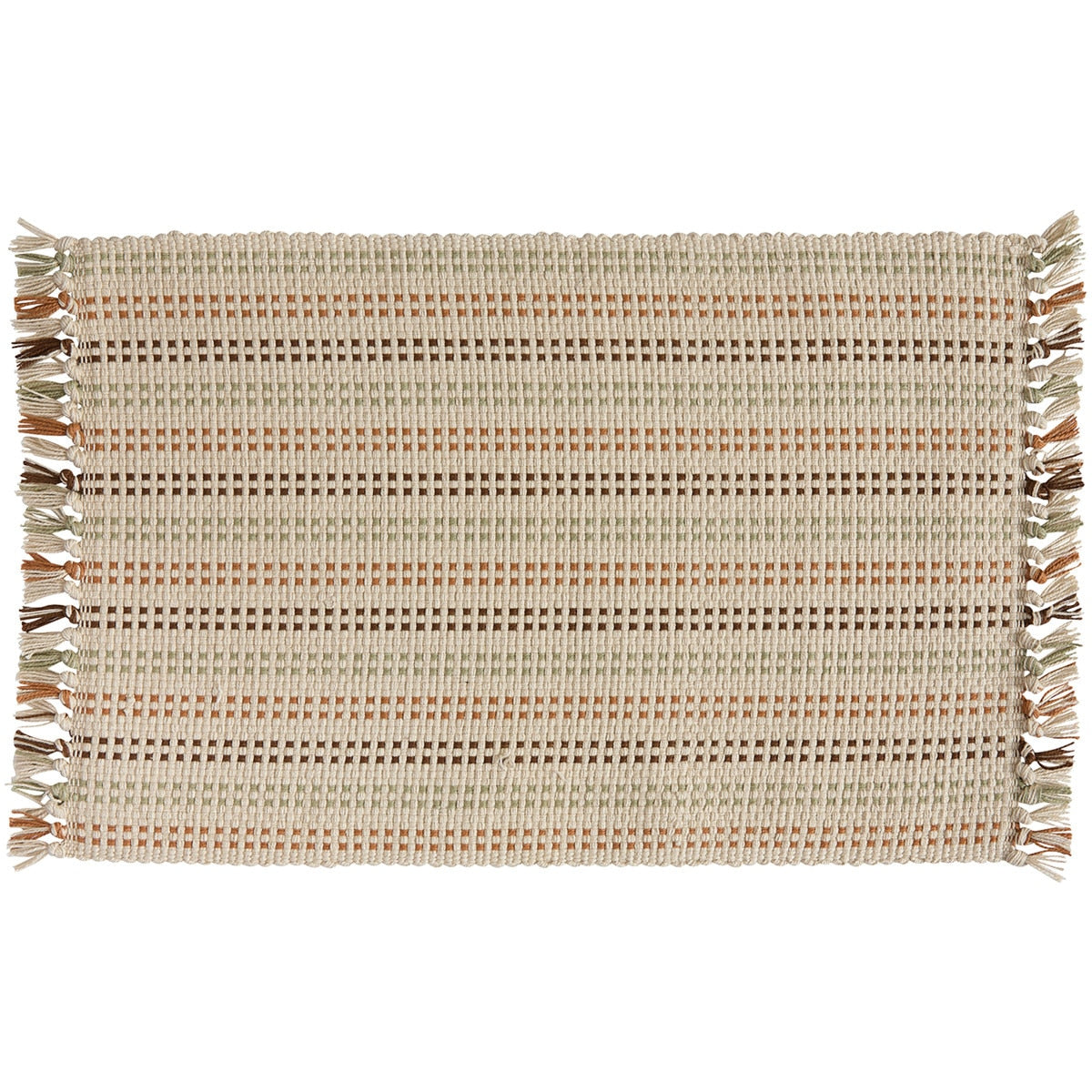 Park Designs Edgewood Yarn Basketweave Placemat - Set of 12