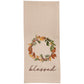 Park Designs Elderberry Wreath Embroidered Dishtowel - Set of 6