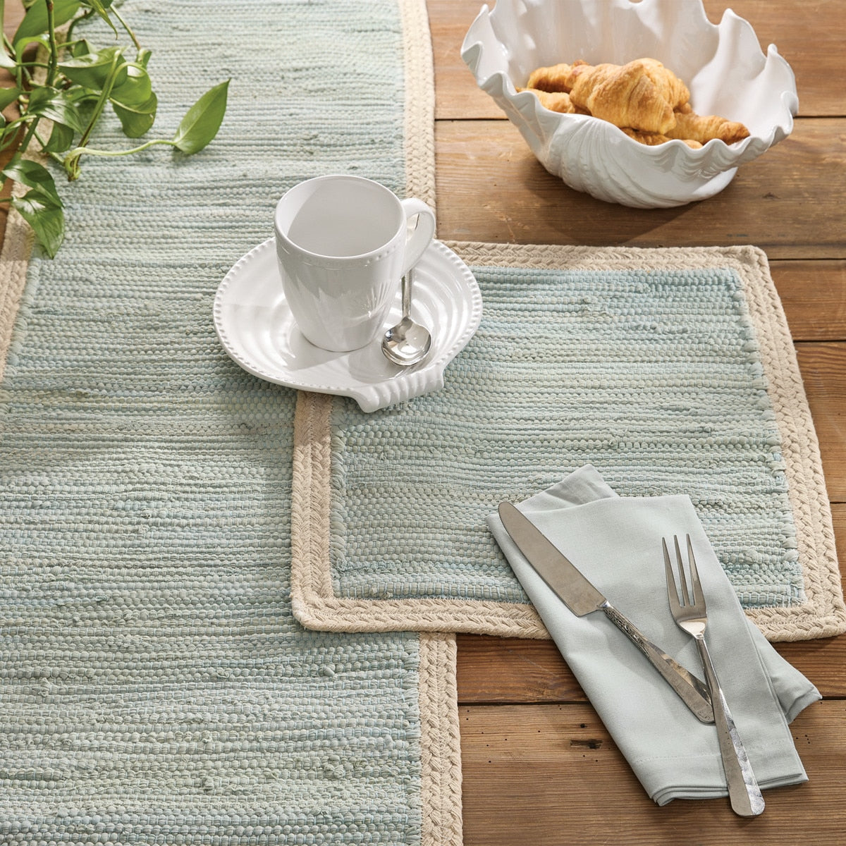 Park Designs Elements Napkin - Seafoam - Set of 12