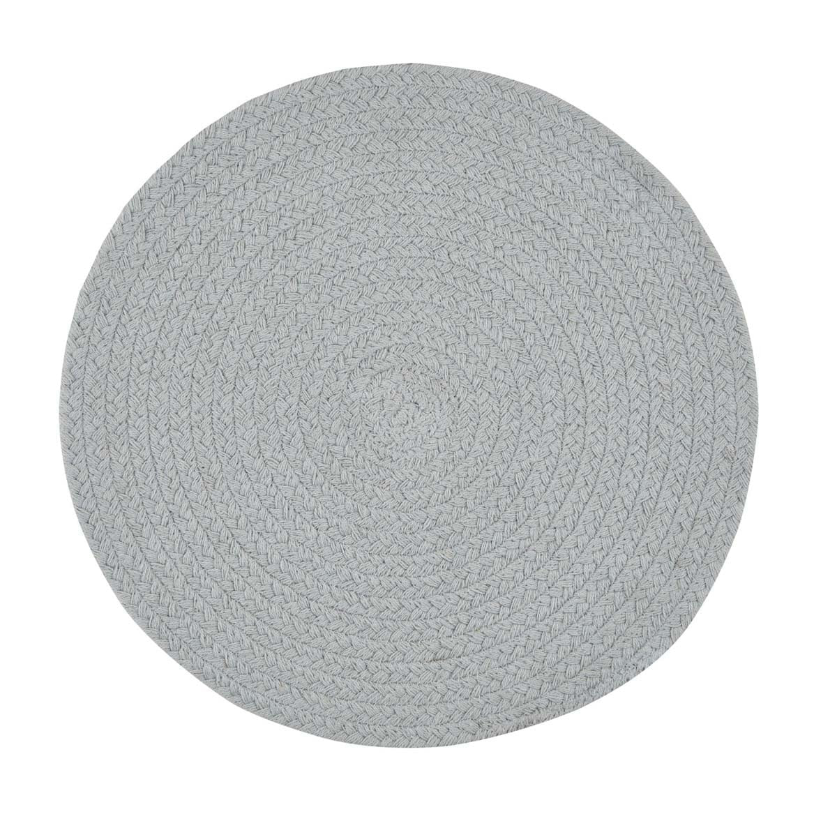Park Designs Essex Round Placemat Blue Mist - Set of 4