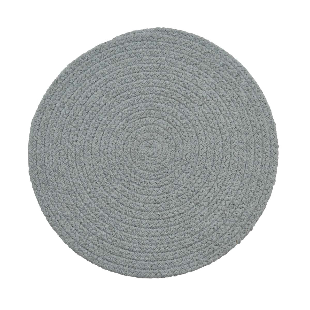 Park Designs Essex Round Placemat Blue Mist - Set of 4