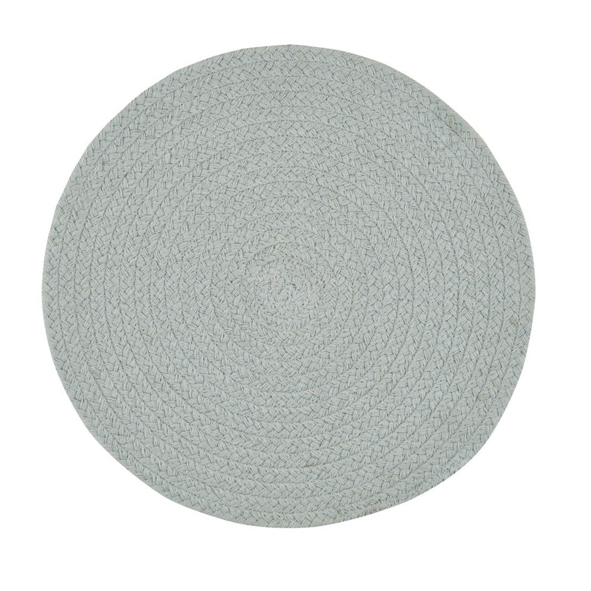 Park Designs Essex Round Placemat Blue Mist - Set of 4