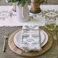 Park Designs Eva & Co Neutral Aztec Printed Napkins - Set of 4
