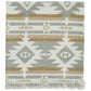 Park Designs Eva & Co Neutral Aztec Printed Napkins - Set of 4