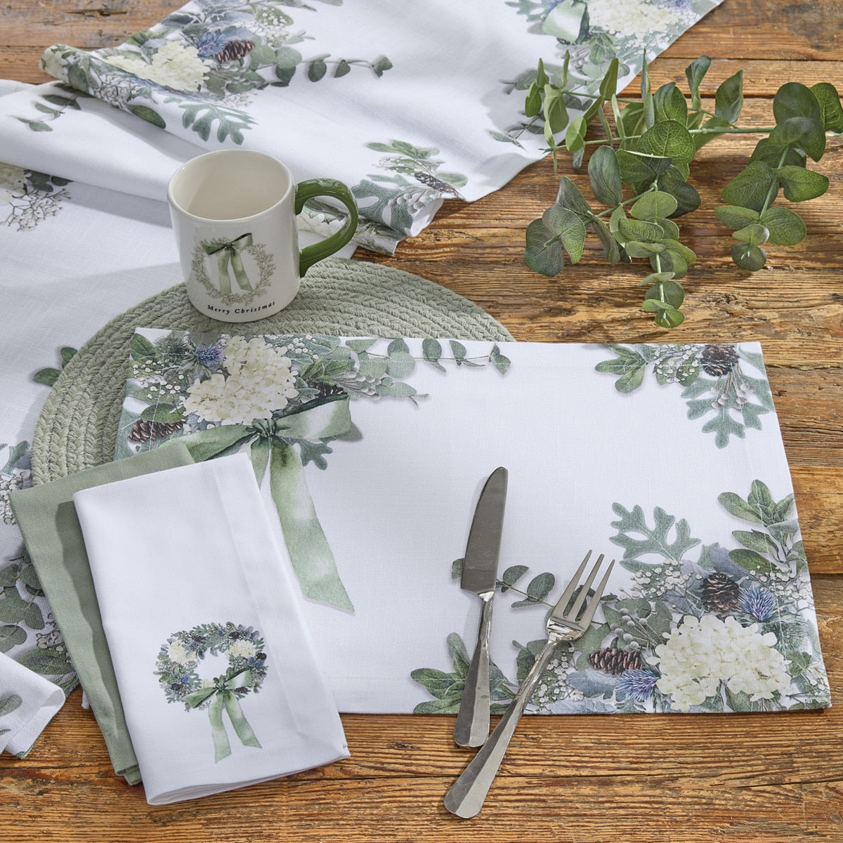 Park Designs Everlasting Christmas Placemat - Set of 12