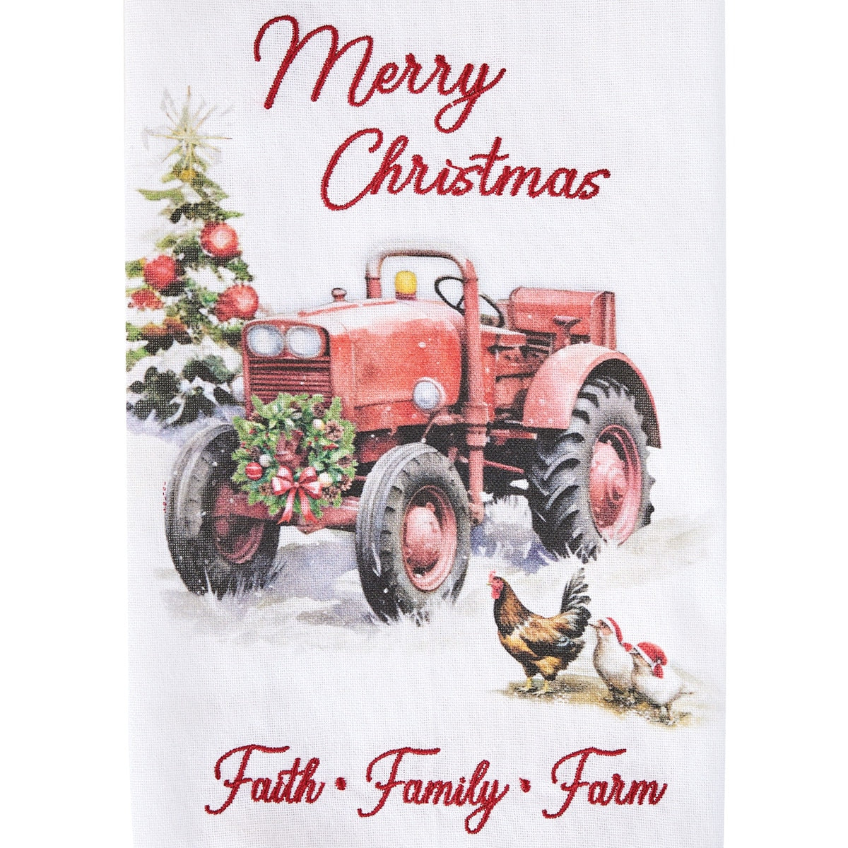 Park Designs Faith Family Farm Dishtowel - Set of 6