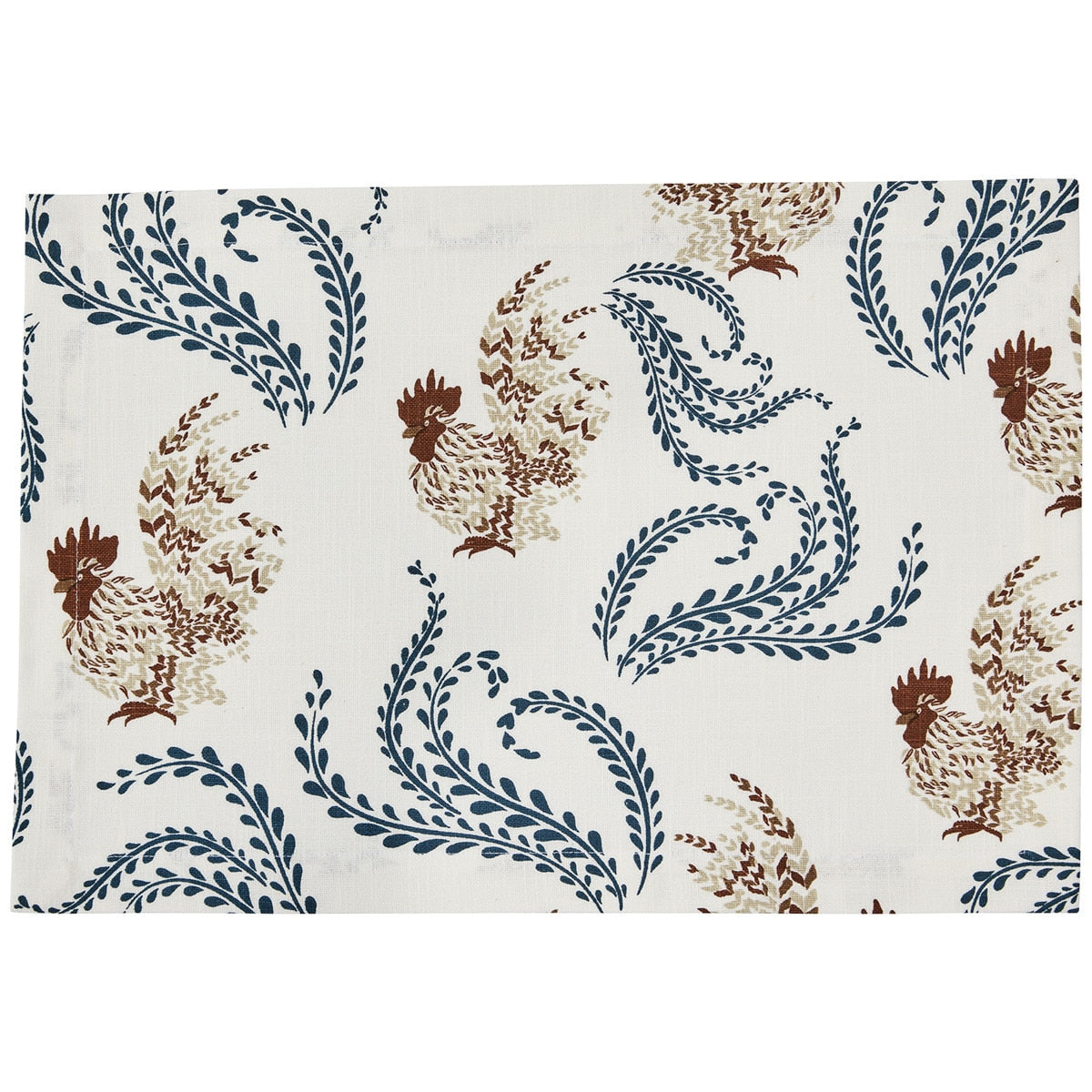 Park Designs Fancy Chickens Placemat - Set of 12