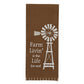 Park Designs Farm Livin' Dishtowel - Set of 6