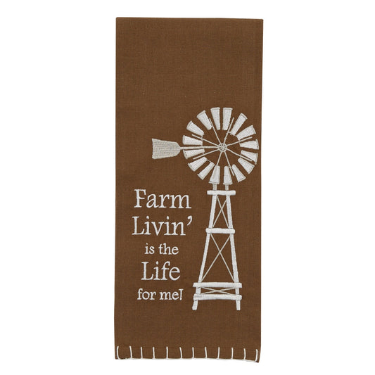 Park Designs Farm Livin' Dishtowel - Set of 6